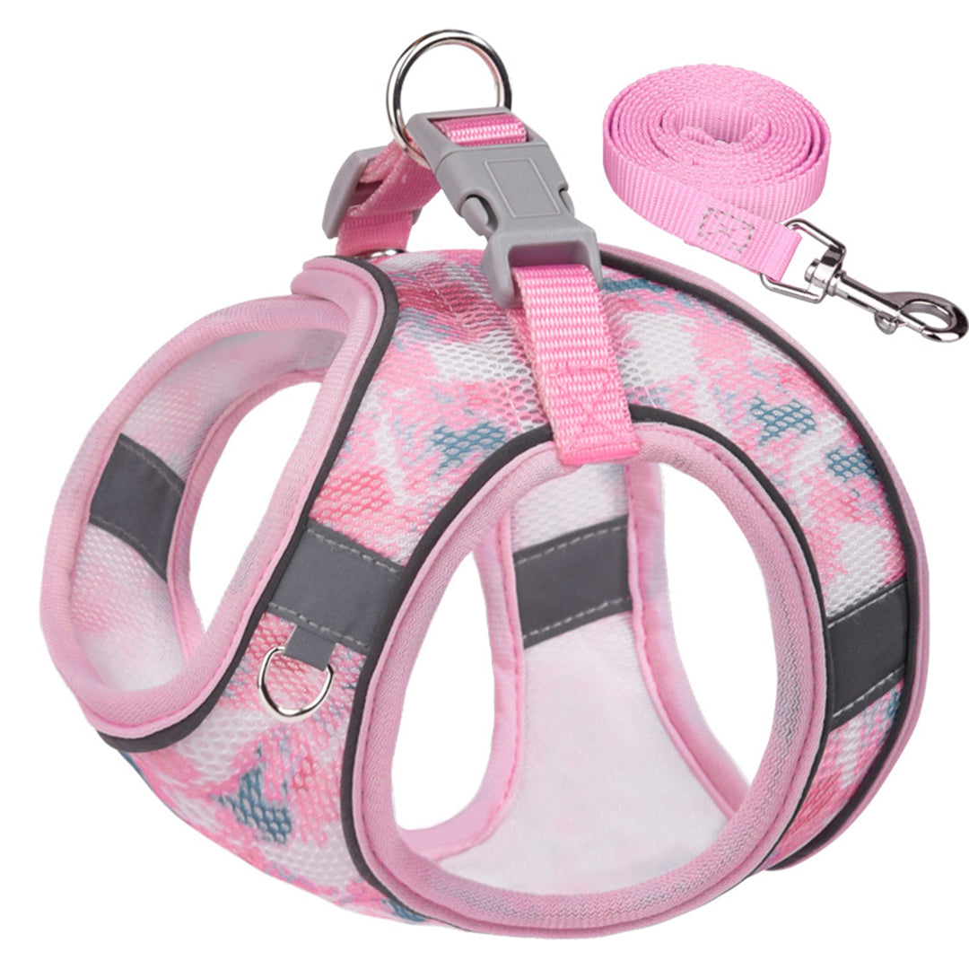 Summer Breathable Harness Set