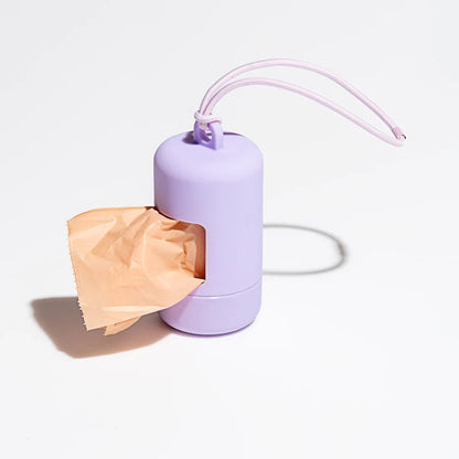 Macaron-Colored Dog Poop Bag Dispenser