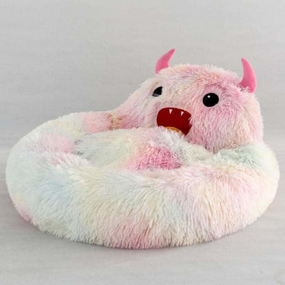 Warm Soft Monster Pet Bed