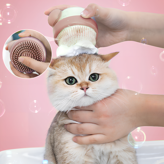 Pet Grooming Massage Shampoo Bath