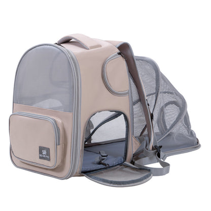 Expandable Ventilation Pet Backpack Carrier