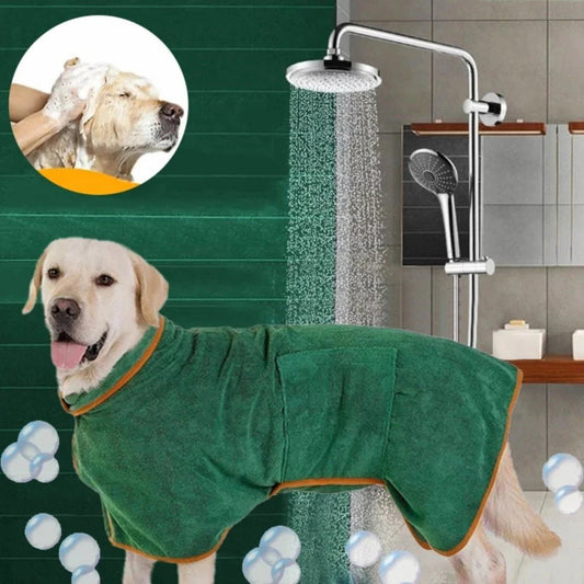Quick-drying Pet Absorbent Bathrobe